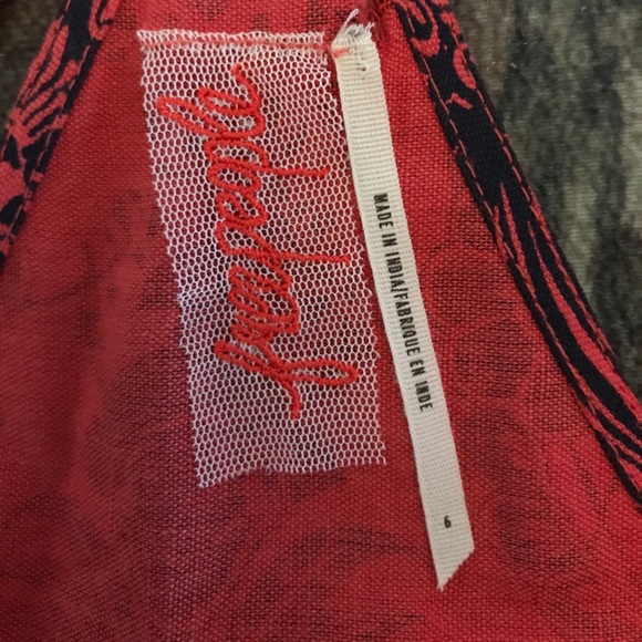 Free People strappy linen sundress💛 - Picture 3 of 6